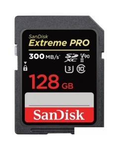 Карта памяти Extreme Pro V90 SDXC 128GB SDSDXDK-128G-GN4IN Sandisk