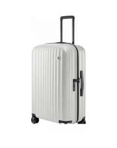 Чемодан спиннер Elbe Luggage 20 белый Ninetygo