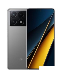 Смартфон X6 Pro 12GB/512GB с NFC международная версия (серый) Poco