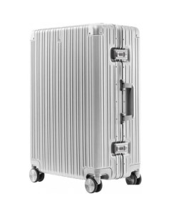 Чемодан спиннер All round Guard Luggage 28 серебристый Ninetygo