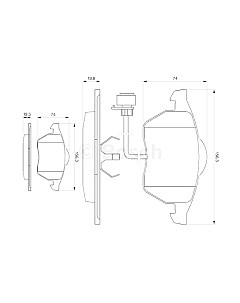 Тормозные колодки Bosch