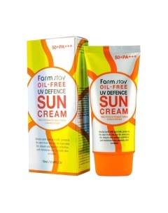 Крем солнцезащитный Oil-Free UV Defence SPF50+ PA+++ Farmstay