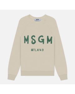 Женская толстовка Milano Brush Stroke Msgm