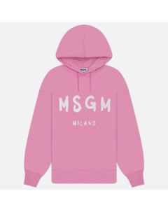 Женская толстовка Milano Logo Brushed Hoodie Msgm