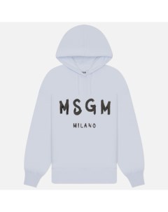 Женская толстовка Milano Logo Brushed Hoodie Msgm