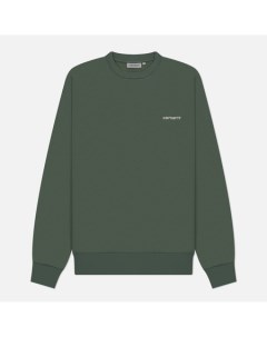 Мужская толстовка Script Embroidery Polycotton Carhartt wip