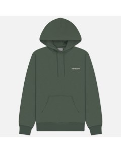 Мужская толстовка Hoodie Script Embroidery Polycotton Carhartt wip