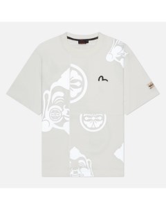Мужская футболка Multi Baby GodHead Kamon Reflective Print Evisu