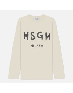 Женский лонгслив Milano Logo Msgm