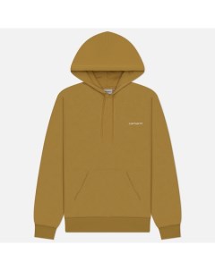 Мужская толстовка Hoodie Script Embroidery Polycotton Carhartt wip