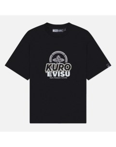 Мужская футболка kuro Garment Melting Metallic Logo Evisu