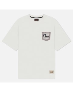Мужская футболка Seagull Printed Pocket Kamon Print Evisu