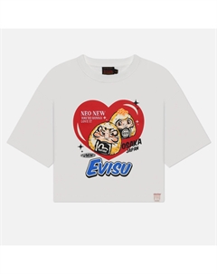 Женская футболка Daruma Onigiri Heart Evisu