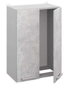 Шкаф навесной СпадарДрэва COMBI ВШ50 серый бетон Am.pm