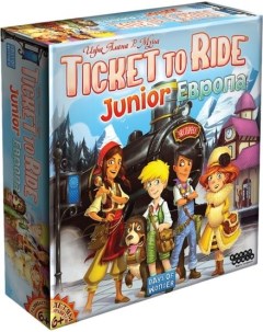 Настольная игра Ticket to Ride Junior. Европа Мир хобби