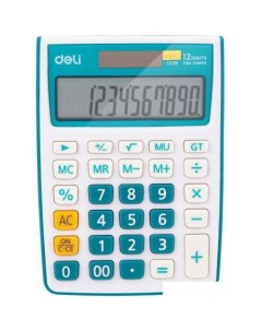 Бухгалтерский калькулятор E1238 BLUE Deli