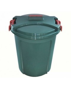 Контейнер для мусора Геркулес ЕР313 100 л темно зеленый Эльфпласт