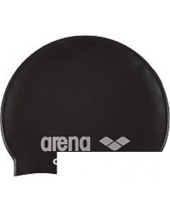 Шапочка для плавания Classic Silicone Cap 91662 55 black silver Arena