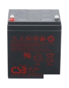 Аккумулятор для ИБП GP1245 16W F2 (12В/4.5Ач) Csb battery