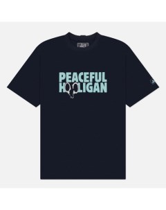 Мужская футболка Cuffs Peaceful hooligan