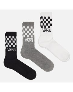 Комплект носков Classic Check Crew 3-Pack Vans