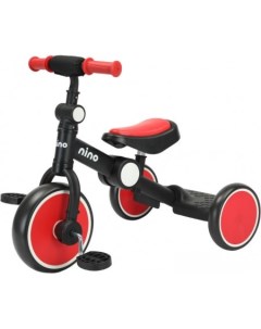 Детский велосипед JL 104 красный черный Nino