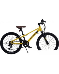 Детский велосипед 7Bike 20 M200 2024 желтый Maxiscoo