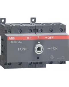Выключатель нагрузки OT80F3C 3P 1SCA105402R1001 Abb