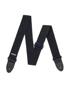 Ремень для гитары D07-01 BK Poly Strap Black Dunlop manufacturing