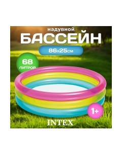 Надувной бассейн Intex