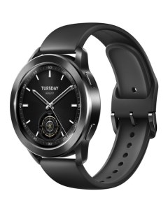 Смарт-часы Watch S3 Black (BHR7874GL/M2323W1) Xiaomi