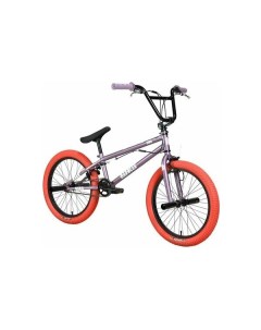 Велосипед Madness BMX 2 2024 HQ 0014367 фиолетово серый перламутр красный Stark