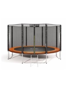 Батут пружинный 12ft-4 pro orange (с защитной сеткой и лестницей) Atlas sport