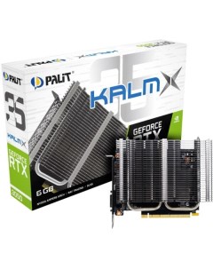 Видеокарта GeForce RTX 3050 KalmX 6GB NE63050018JE-1070H Palit