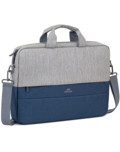 Сумка для ноутбука 7532 15 6 6 grey dark blue Rivacase