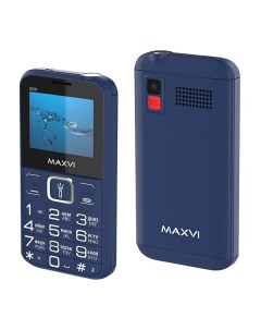 Мобильный телефон Maxvi B200 (синий)