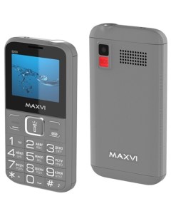 Мобильный телефон Maxvi B200 (серый)