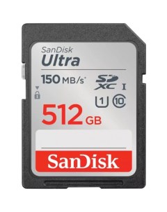 Карта памяти Ultra SDXC SDSDUNC-512G-GN6IN 512GB Sandisk