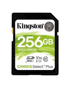 Карта памяти Canvas Select Plus SDXC 256GB (SDS2/256GB) Kingston