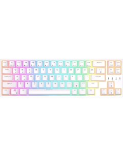 Клавиатура RK68 Plus RGB (белый, RK Red) Royal kludge