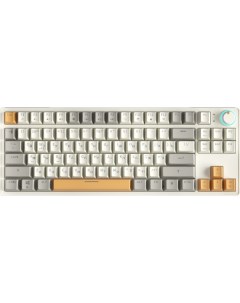 Клавиатура ZA87 Beige gray yellow TNT Yellow Cyberlynx