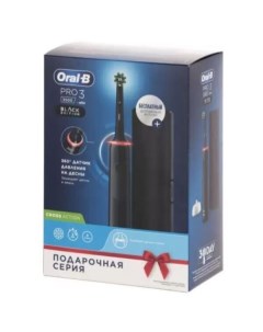 Электрическая зубная щетка Braun Pro 3 3500/D505.513.3X (черный) Oral-b