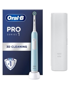 Электрическая зубная щетка BRAUN Pro 1 + дорожный чехол Oral-b