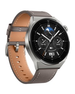 Умные часы Watch GT 3 Pro Titanium 46 мм (ODN-B19) Gray strap Huawei