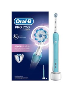 Электрическая зубная щетка BRAUN Pro 1 700 SENSI UltraThin Oral-b