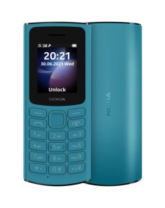 Мобильный телефон 105 Dual sim голубой TA 1557 Nokia