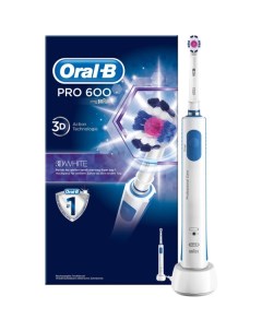 Электрическая зубная щетка BRAUN PRO 600 3D White Oral-b