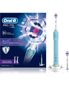 Электрическая зубная щетка BRAUN Pro 1 770 3D White Oral-b