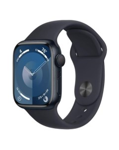 Смарт часы Watch S9 GPS 41mm (MR8W3LL/A) Midnight (ремешок S/M) Apple