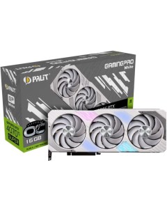 Видеокарта GeForce RTX 4070 Ti Super GamingPro White OC 16GB NED47TST19T2-1043W Palit